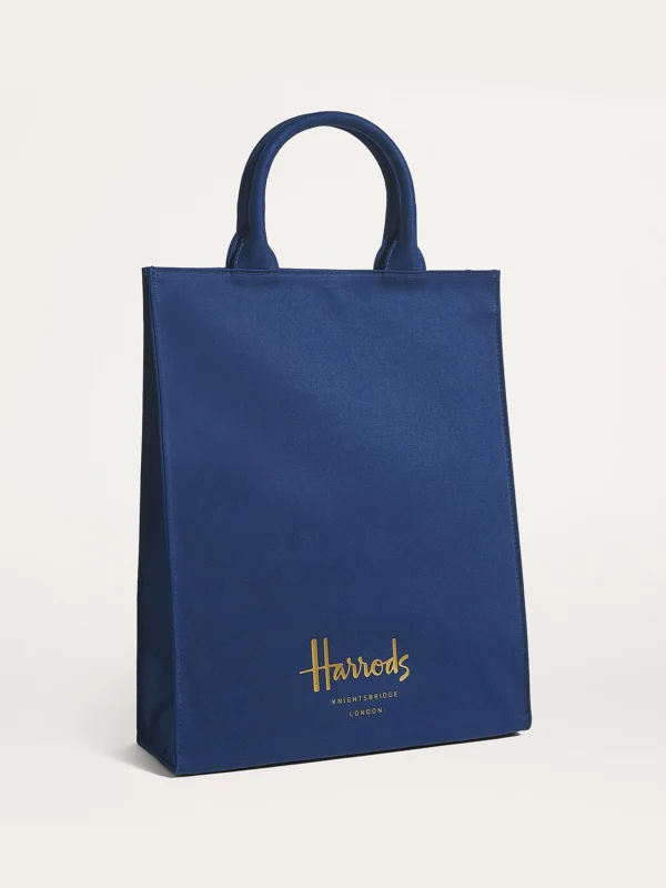 Harrods 燙金Logo手提包