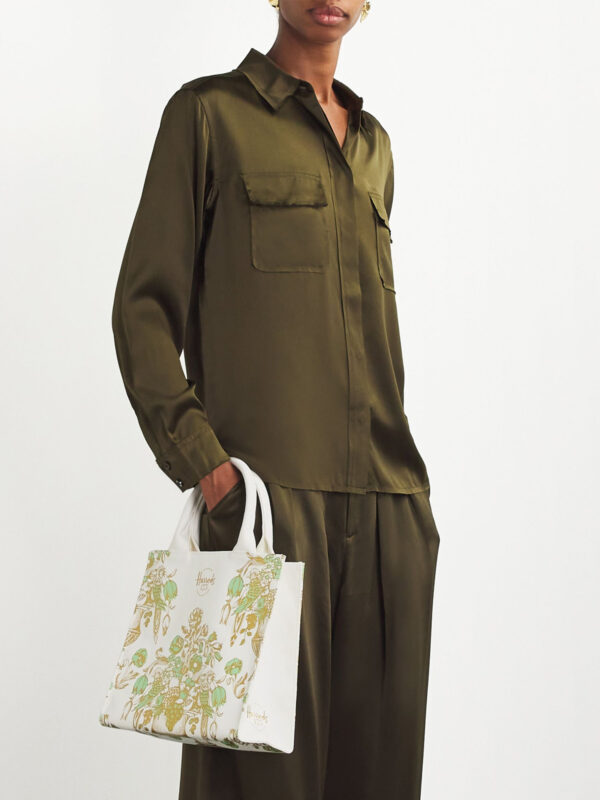 Harrods 175週年限定款質感印刷手提包