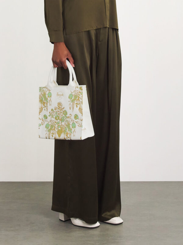 Harrods 175週年限定款質感印刷手提包