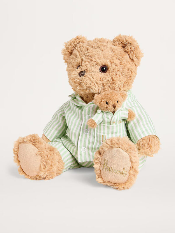 HDDB2440003_1 Harrods 親子睡衣泰迪熊絨毛娃娃
