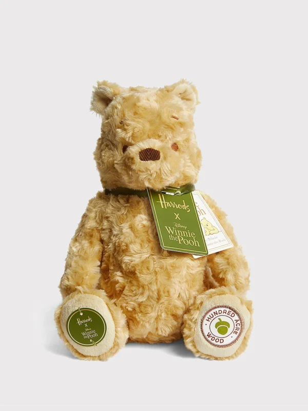 Harrods 迪士尼聯名盒裝小熊維尼絨毛娃娃 Harrods 迪士尼聯名盒裝小熊維尼絨毛娃娃