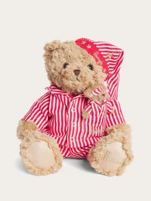 Harrods 2025聖誕睡衣泰迪熊絨毛娃娃