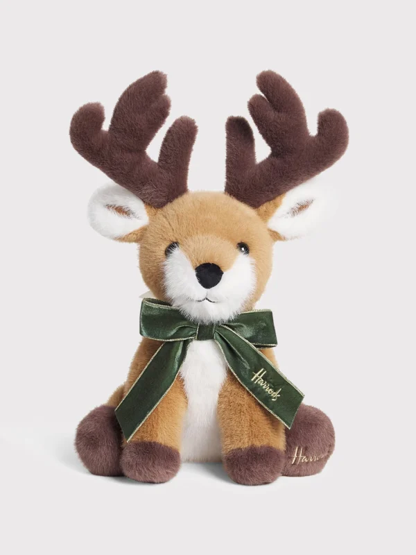 Harrods 2025聖誕馴鹿絨毛娃娃
