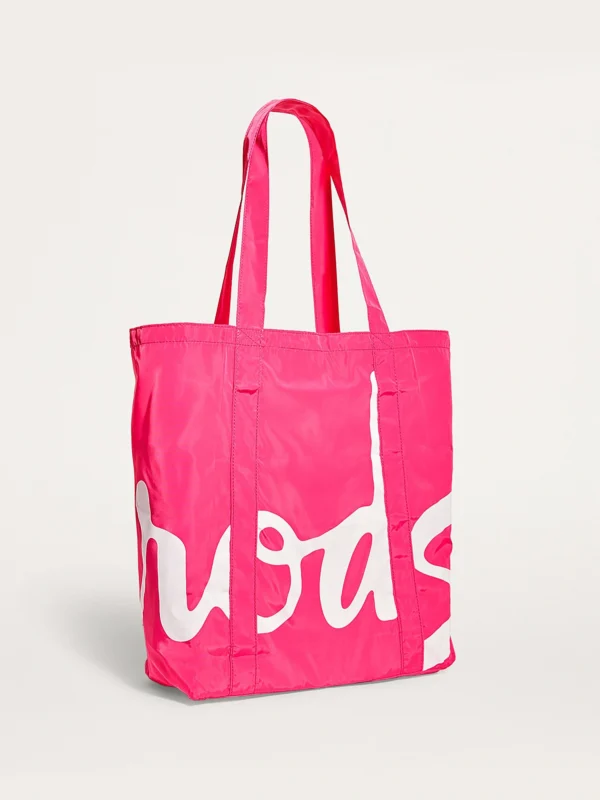 Harrods Logo拉鏈摺疊環保購物袋