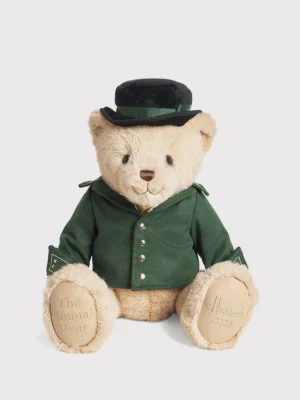 Harrods 2026紳士禮帽西裝泰迪熊