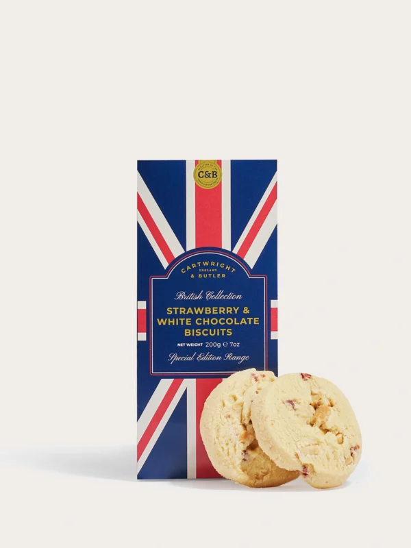 Cartwright & Butler 草莓白巧克力餅乾