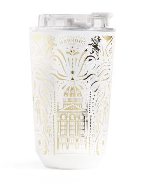 HDAB2540003-00 Harrods 2026 新款旅行杯、倫敦必買紀念品、布朗普頓騎士旅行杯
