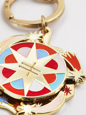 Harrods 正品星形金屬掛飾 實用金屬搭扣設計