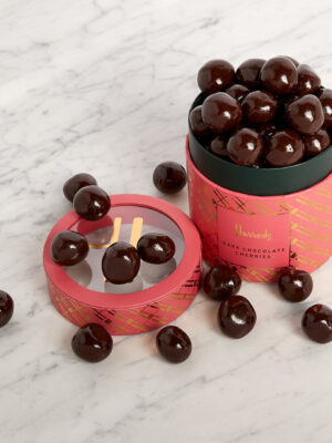 Harrods 哈洛德百貨 人氣 熱賣 櫻桃 黑巧克力 (325g)
