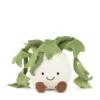 正面視角的 Jellycat 趣味常春藤絨毛娃娃 18cm，帶有招牌微笑與燈芯絨短腿的盆栽造型玩偶