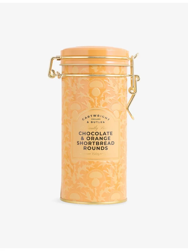 Cartwright & Butler 經典海鹽焦糖餅乾 湖水綠復古鐵罐包裝 - HF unikorn 英國高級伴手禮