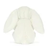 JCDB2610008-00 Cream Bunny with Star (31cm)_4 Jellycat 奶油兔無辜表情與閃耀金蔥星星特寫,附贈官方紙袋,為生日與祝賀禮物首選