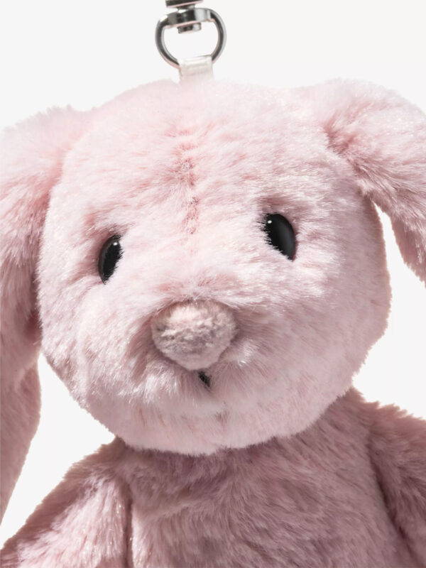 德國 Steiff 絨毛吊飾 經典品牌金耳釦防偽標誌特寫