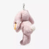 Steiff 粉紅跳跳兔包包配件 環保再生聚酯纖維柔軟材質