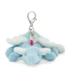 Jellycat 天空小飛龍鑰匙圈吊飾正面照 - 擁有絢麗綠色外觀的奇幻包包配件
