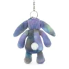 JELLYCAT Zodihop Luxe Bunny bag Charm_3 HF unikorn 英國正品代購 Jellycat 奢華兔子鑰匙圈 - 增添背包亮點的酷炫絨毛配件